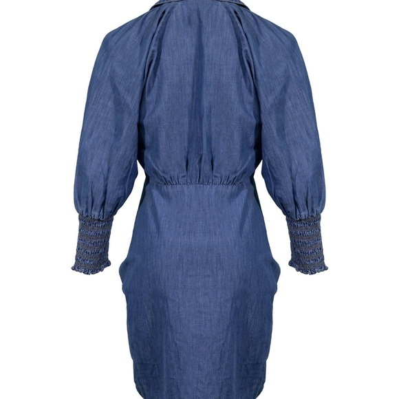 Veronica Beard Allie Dress in Yale Blue. Size 6. Excellent condition! - Picture 2 of 8